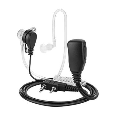Imagem de Kit 3 Fone De Ouvido Silicone Para Radio Cateter 777s Uv5r