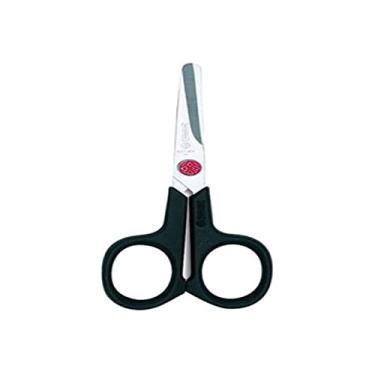 Imagem de Tesoura Escolar para Canhoto, Mundial, Ponto Vermelho, 669C-4.1/4, Preto