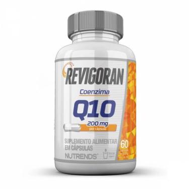 Imagem de Coenzima Q10 - coq10 - 200mg Revigoran 60 Cáps - nutrends