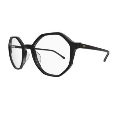 Imagem de Armação de grau hb 0488 gloss black lente 4,9 cm