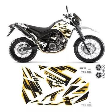 Imagem de Adesivos Yamaha Xt 660r 2015/2018 Faixa Lateral Kx 006 - Resitank
