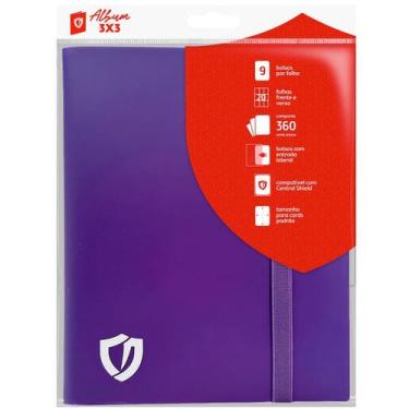 Imagem de Central Álbum Portifolio Binder 3x3 Pocket 9 Bolsos Pokemon Magic Yugi