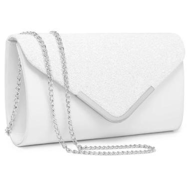 Imagem de Bolsa de noite Dasein Feminina Formal Clutch Purse Festa de Casamento