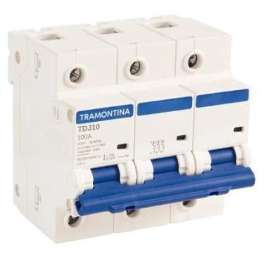 Imagem de Disjuntor Din Tripolar Ref: 58013 -TRAMONTINA, 25a