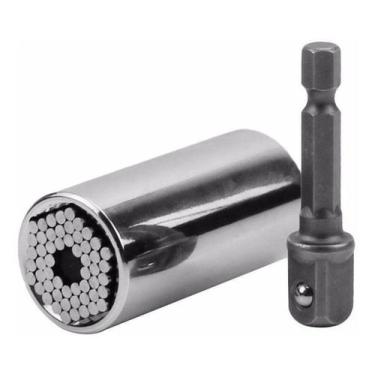 Imagem de Chave Soquete de Boca Universal 7 mm. a 19 mm. c/ Adaptador - Saint Pl