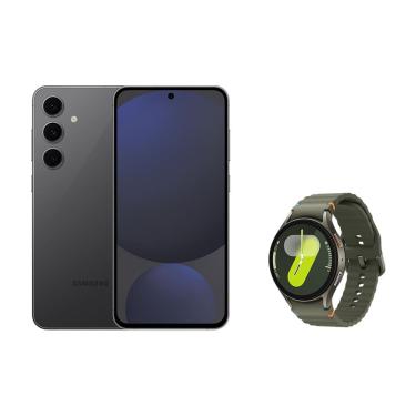 Imagem de [Manaus] Celular Samsung S24 FE 256GB - Grafite + Galaxy Watch7 BT 40mm - Verde