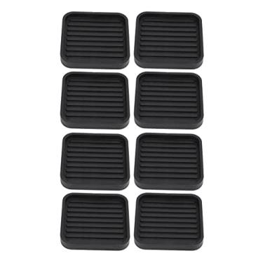Imagem de QANYEGN 8 PCS Almofadas de borracha antiderrapantes para móveis, pés de suporte para máquina de lavar, almofadas antivibração para armário de sofá de geladeira