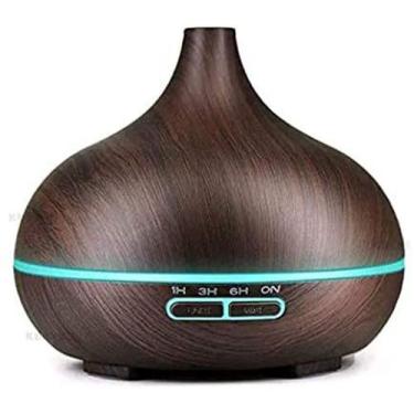Imagem de Difusor de Óleo Essencial, Difusor de Óleo de 300 ml com 7 Luzes Color