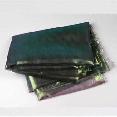 Imagem de YJIUYUANQ Fábrica de pele de camarão faça você mesmo, materiais de pesca com mosca, materiais de amarração de mosca, cristal piscante holográfico, gabarito de lula, faça-você-mesmo, tecido de malha