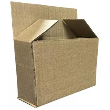 Imagem de 100 Caixas De Papelão 16x11x6 Montável Envios - Luxus