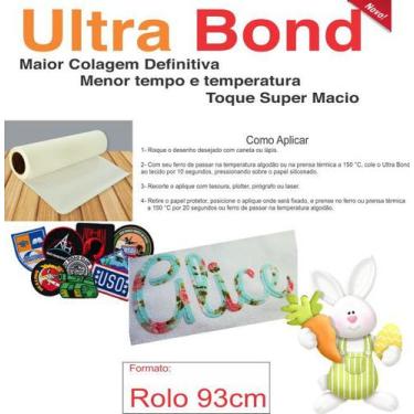 Imagem de ULTRA Bond - Termocolante Forte Bordado e Patch - 93 cm - PROMAFILM, 5