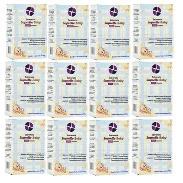 Imagem de Kit 12 Sabonete Suprelle Baby 90g