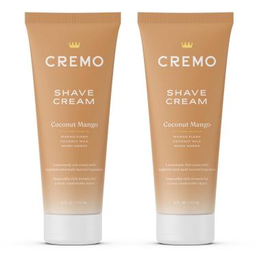 Imagem de Creme de barbear Cremo Coconut Mango Hidratante 180mL (pacote de 2)