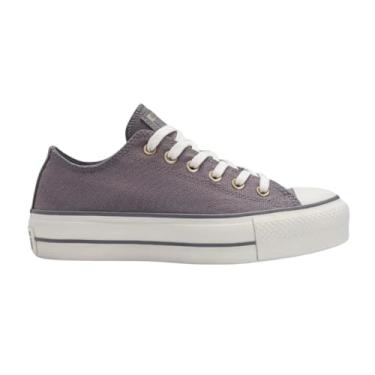 Imagem de Converse All Star CT29600002, Tênis Plataforma Cano Baixo em Lona, Cor Malva (MALVA, BR, Adulto, Numérico, 33)