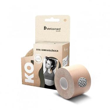 Imagem de Bandagem Elástica Adesiva Kinesiológica Dellamed