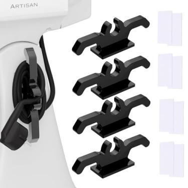 Imagem de Organizador de cabos para batedeira KitchenAid de 5 litros, pacote com 4, organizador de cabos, enrolador de cabos pequenos para utensílios de cozinha, gerenciamento de fios elétricos para batedeira