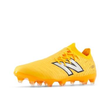 Imagem de New Balance Tênis de futebol unissex adulto Furon Destroy Fg V7+, Brilho do sol/prata metálico/preto, 10.5 Wide Women/9 Men