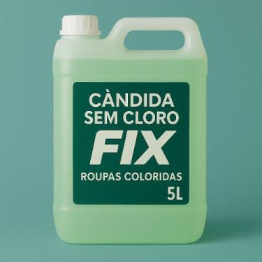 Imagem de Candida sem Cloro 5 Litros para Roupas Coloridas Fix - FIX.