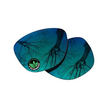 Imagem de Raydi Lentes de reposição de policarbonato para óculos de sol Ray-Ban Meta Skyler RW4010 52 mm - verde esmeralda espelhado - polarizado