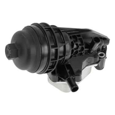 Imagem de VekAuto Resfriador de óleo do motor para Mercedes-Benz GLA-Class Resfriador de óleo de transmissão Trans Cooler com vedações O-ring Nº A2701800500 Liga de alumínio tom prateado 1 conjunto