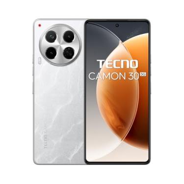 Imagem de Smartphone Tacno CAMON 30 5G 256GB, Tela Super AMOLED de 6.78" carregamento rápido de 70 W com bateria de 5000 mAh White