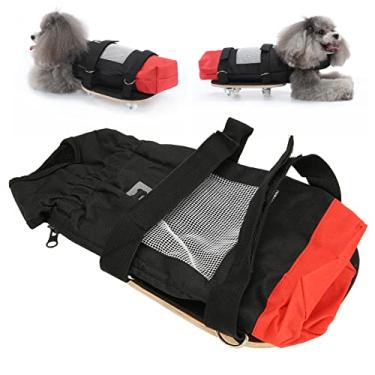 Imagem de Cadeira de Rodas de Cachorro para As Pernas Traseiras, Cães Antigos Ajustáveis ​​de Desabilitação Cães Andando o (S (Adequado para 2 a 3,5 kg/4.4-7.7lb))