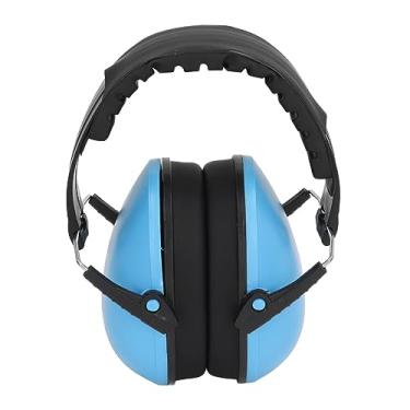 Imagem de Protetor auricular de segurança NRR 21DB, fone de ouvido com redução de ruído com faixa de cabeça macia, azul, para fotografia de trabalho, fotografia, construção, Padrão