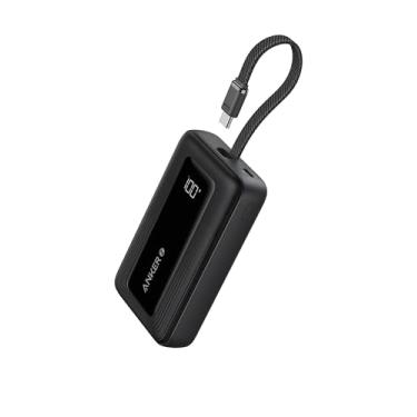 Imagem de Anker Power Bank, Carregador Portátil 10.000mAh com 30W, USB-C Entrada e Saída para Carregamento Rápido, Bateria Essencial para Viagem, para iPhone Série 16/15, iPad, MacBook, Galaxy, Google e mais.