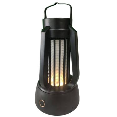 Imagem de Luminaria Repelente Eletrico Afasta Mosquito Pernilongo Inseto Mosca Luz Ultravioleta USB Bateria Recarregavel Armadilha Casa Acampamento