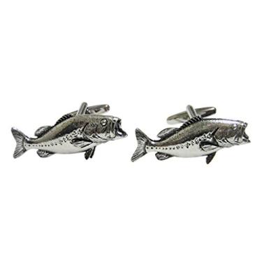 Imagem de Abotoaduras de peixe de baixo