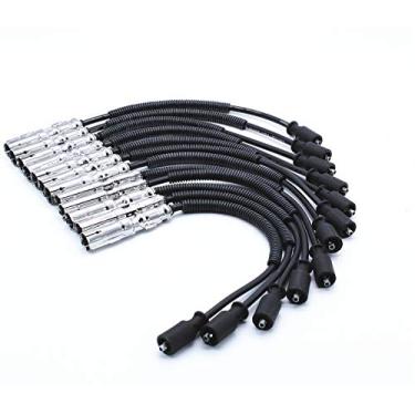 Imagem de Conjunto de fios de ignição de vela de ignição TAKPART 1121500118 compatível com Mercedes Benz C-Class E-Class ML SLK 320 350