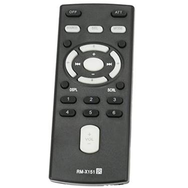 Imagem de Controle remoto de substituição RM-X151 compatível com Sony Compact Disc Player CDX-GT63UIW CDX-GT630UI CDX-GT430IP CDX-GT43IPW CDX-H905IP CDX-M50IP CDX-GT62IPW CDX-GT620IP CDX-GT420IP CDX-GT610UI