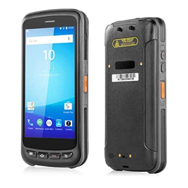 Imagem de Posunitech Scanner de código de barras Android 11 TA08 com filme temperado IP65 robusto terminal de dados PDA computador móvel com leitor Zebra-SE4710 1D/2D Wi-Fi 6 Bluetooth 4G 8000mAh bateria para