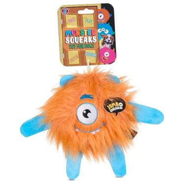 Imagem de Bow Wow Brinquedo de corpo inteiro para cães – brinquedo de pelúcia para cães – design de monstro ou unicórnio – macio e divertido para brincadeiras interativas – cores sortidas