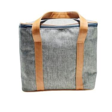 Imagem de Bolsa termica pratic medidas c28 x p20 x a24cm - com alça de corinho e
