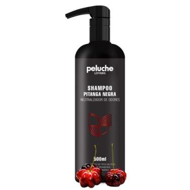 Imagem de Shampoo Pet Eliminador de Odores para Cães e Gatos Peluche Pitanga Neg