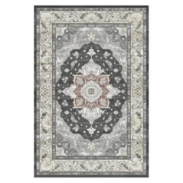 Imagem de Tapete de decoração para quarto, grosso, macio e fofo, para estudo, estilo americano retrô, para sala de estar (200x250 cm/E)