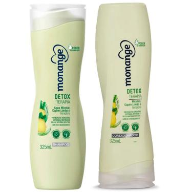 Imagem de Shampoo e Condicionador Monange Detox Capim Limão e Gengibre