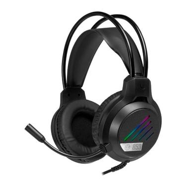 Imagem de Headset Gamer TGT B53 Rainbow 50mm 20-20KHZ USB 3.5mm Preto - TGT-B53-RBW01