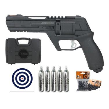 Imagem de Revólver De Pressão Hdr Co2 Cp300 Defender .50 + Kit 1