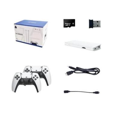 Imagem de Console De Jogo Retrô Sem Fio M15 4K 20000 Jogos Controlador Duplo Pre