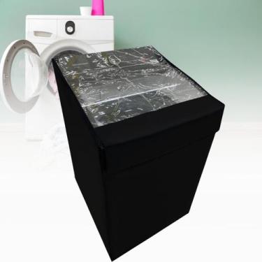 Imagem de Capa para lavadora electrolux 14,5kg efficient lep15 transparente - Cl