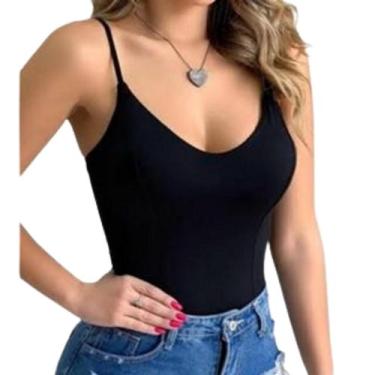Imagem de Bori  Body Alcinha Feminino Moda Plus Diversas Cores - KGente, Rosa, G
