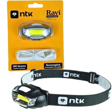 Imagem de Lanterna De Cabeça Led 190 Lúmens 20M Alcance 310397 Nautika