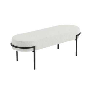 Imagem de LICONG-2019 Banqueta de extremidade para casa leve luxo banco de cabeceira criativo banco de cabeceira entrada sapato trocador banco sofá banco longo (120 * 44 * 42 cm)