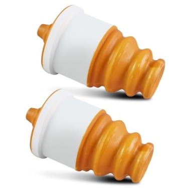 Imagem de Vaticas Suspensão Traseira Bump Stop Fit para Fiat 500 500C Abarth Panda, Amortecedores de Borracha Amortecedor Traseiro Substituir 51811829 50703905 51741621 51818252 51877842, 2 peças