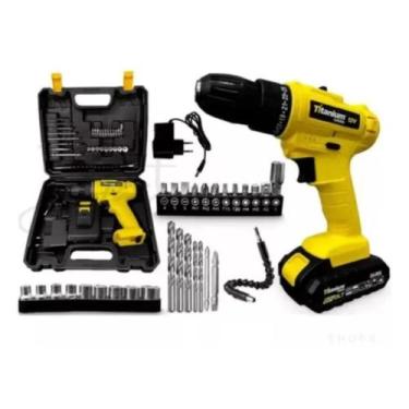 Imagem de Parafusadeira a Bateria Exclusive 12V Sem Impacto com Acessórios - Tit