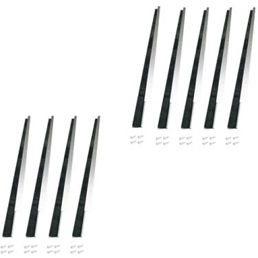 Imagem de Retsun 9 conjuntos 1 1/2 x 39,37 polegadas vedação de porta de garagem escova varredura vedação garagem escova de porta de celeiro varredura escova de vedação (3,8 cm, 9)