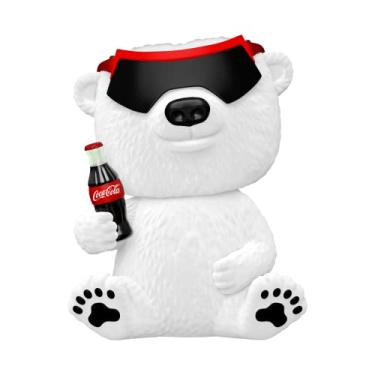 Imagem de Funko Ícones de anúncios Pop: Urso polar Coca-Cola dos anos 90 flocado