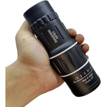 Imagem de Generico Monculo Binculo Luneta Ttico Zoom 16x52 Foco Ajustvel Preto